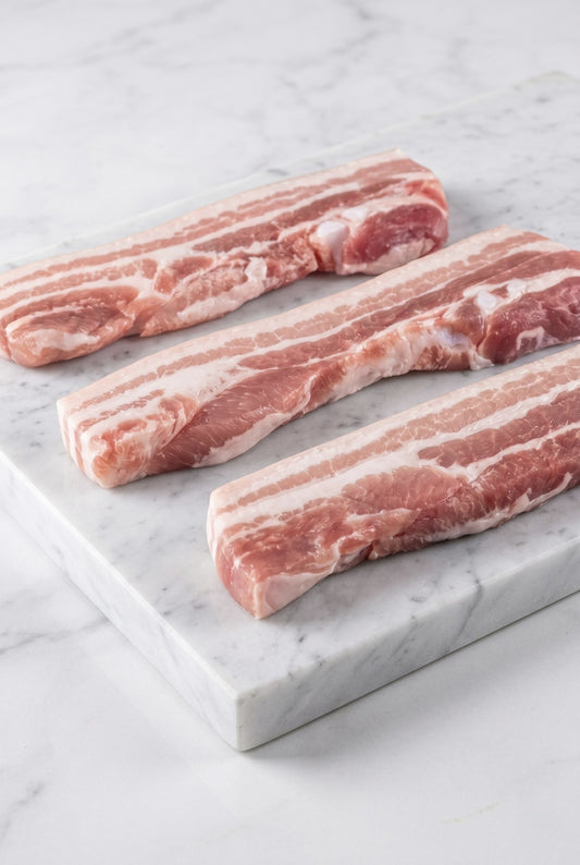 Slice of fresh bacon | 1000 g